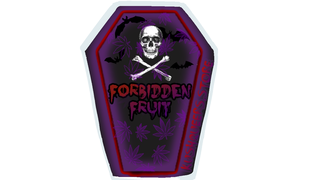 Forbidden fruit sticker