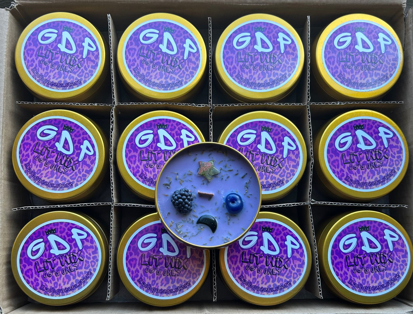 LIT WIX | Granddaddy Purple Terpene Infused Candle